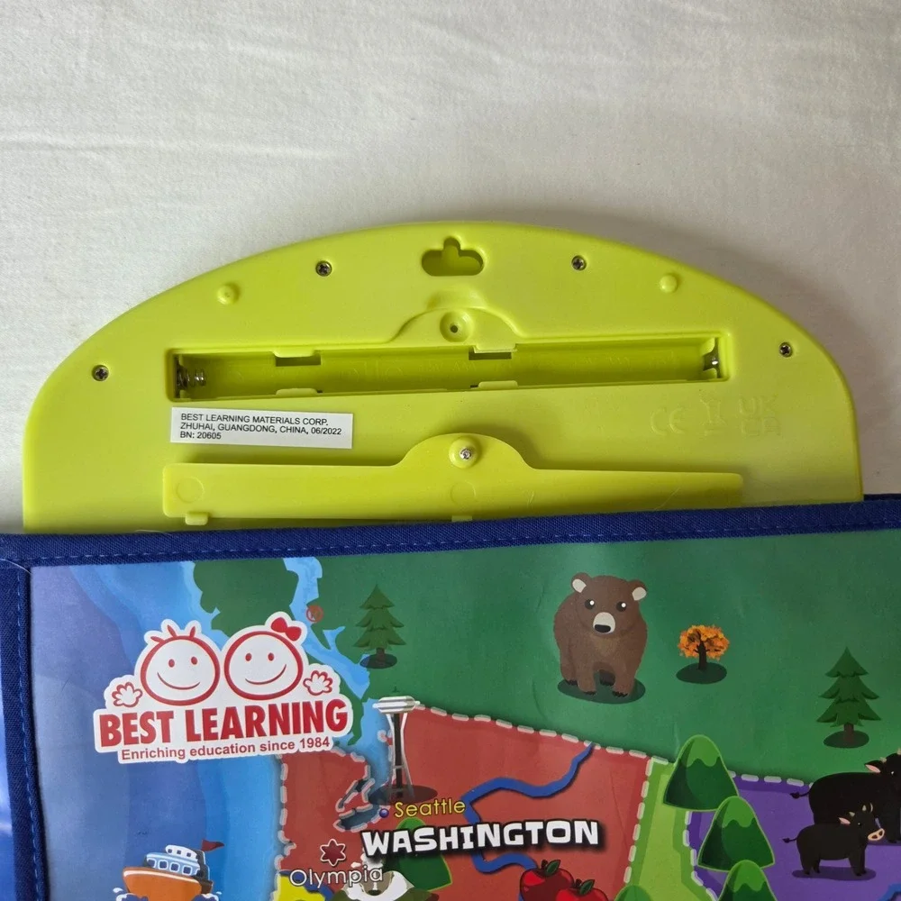 Best Learning My USA Interactive Map i-Poster Talking Educational Wall Toy 4227